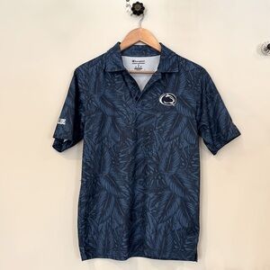 Champion Penn State Niney Lyons Hawaiian golf shirt size small